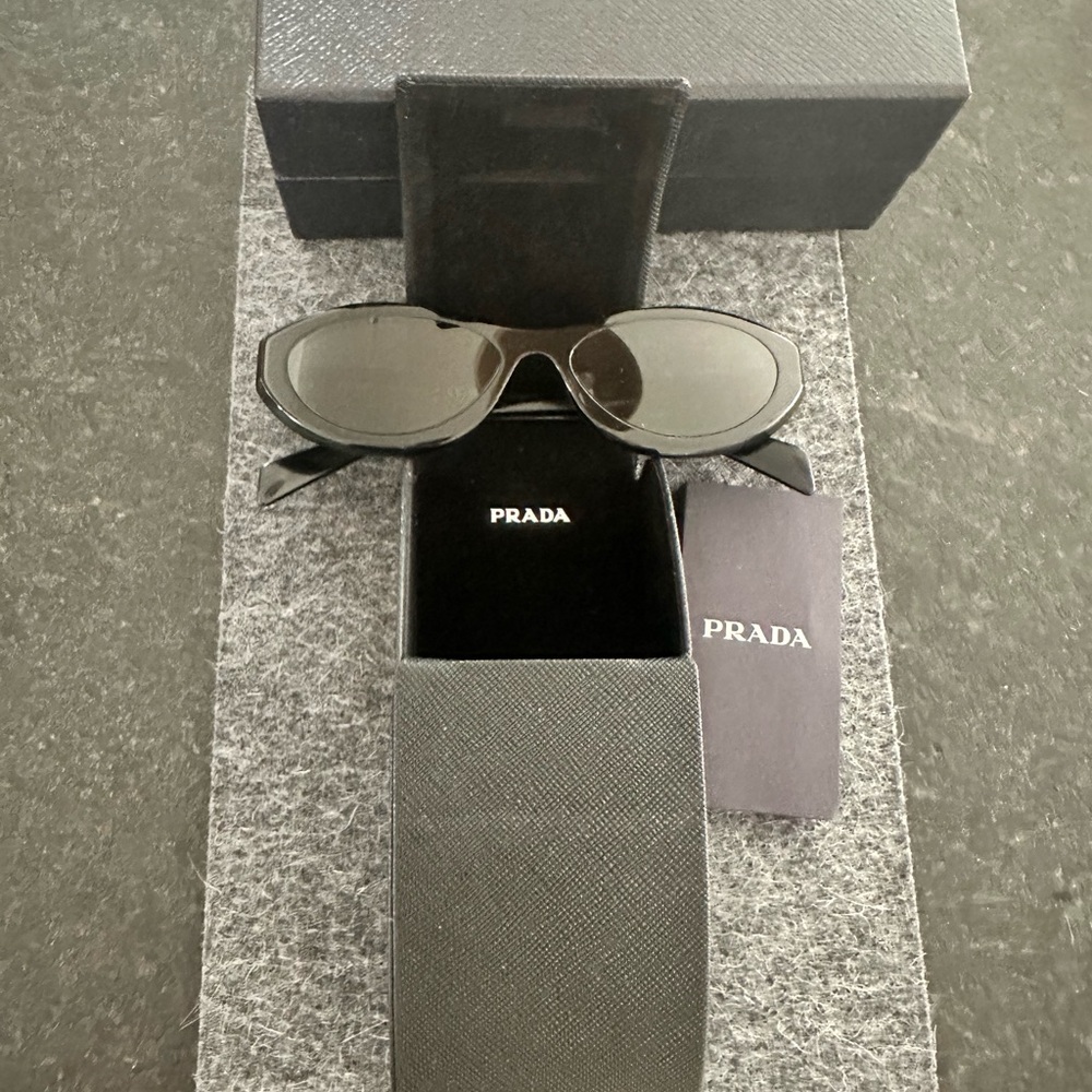 Authentic Prada PR26ZS Black Sunglasses